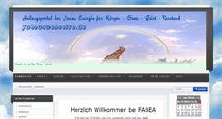 Desktop Screenshot of fabeaswebseite.de